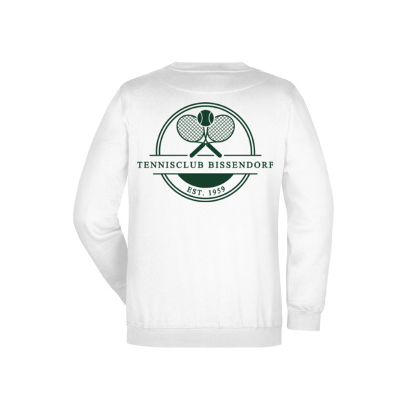 Rückendruck grün - Round-Sweat Heavy Miniaturansicht