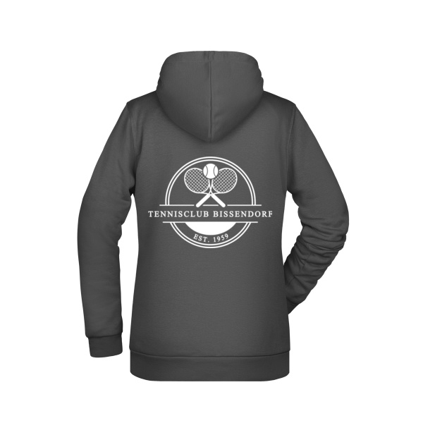 Rückendruck weiß - Promo Hoody Lady Miniaturansicht