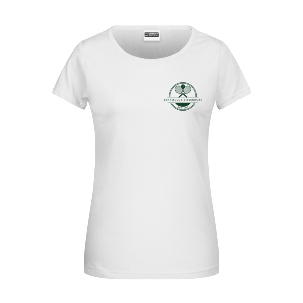 Brustdruck grün - Ladies' Basic-T Miniaturansicht
