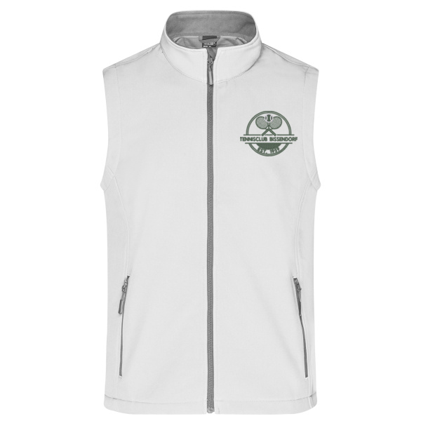 Bruststick grün - Men's Promo Softshell Vest Miniaturansicht