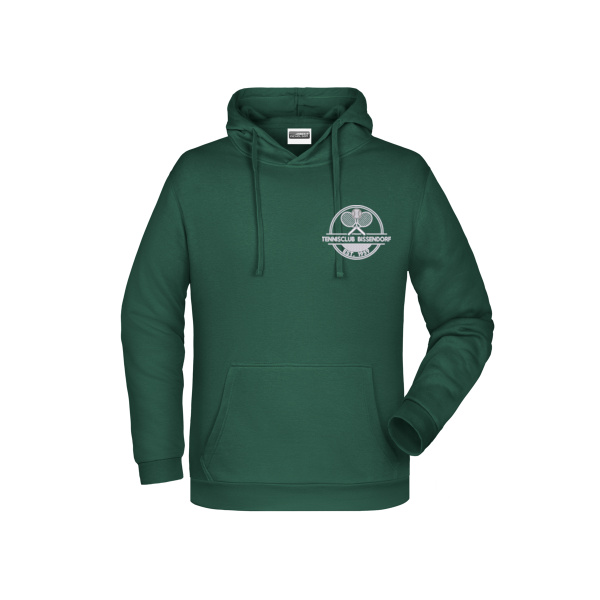 Bruststick weiß - Men's Promo Hoody Miniaturansicht