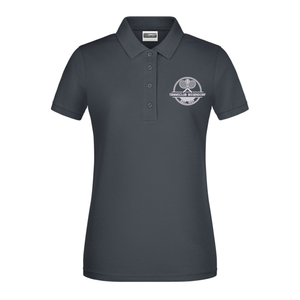 Bruststick weiß - Ladies' Basic Polo Miniaturansicht