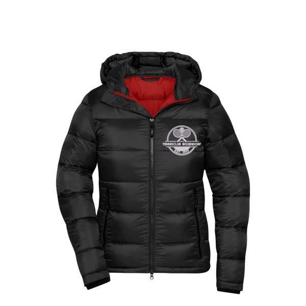 Bruststick weiß - Ladies' Padded Jacket Miniaturansicht